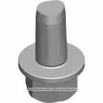 11610066 - : 10-32x9.5 Engine Control Module Ground Strap Bolt for GM Image