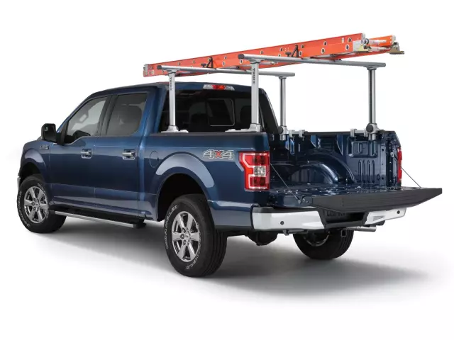 VJL3Z9955100B - Hauling: Ladder Rack - Black for Ford Image