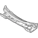 BB5Z7802010A - Body: Cowl Top Panel for Ford: Explorer, Police Interceptor Utility Image