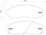 355016121 - : Disc Brake Pad Set for Hella Pagid Image