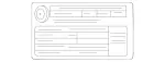 2055848520 - : Info Label, Tire Press for Mercedes-Benz Image