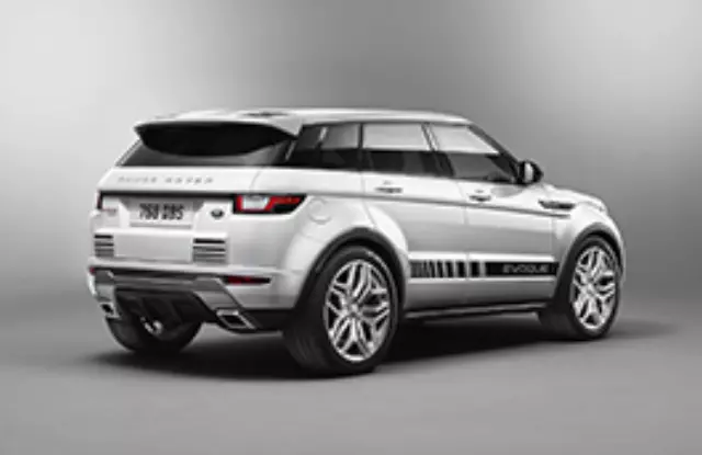 VPLVB0171NER - Exterior: Vehicle Decals, Strobe, Rear Spoiler, White for Land Rover: Range Rover Evoque Image