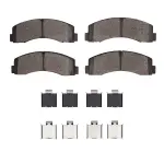 1400208701 - : DFC Ultimate Duty Performance Brake Pads and Hardware Kit for DYNAMIC FRICTION Image
