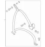 21086086859A86 - : Retractor Assembly for Mercedes-Benz Image