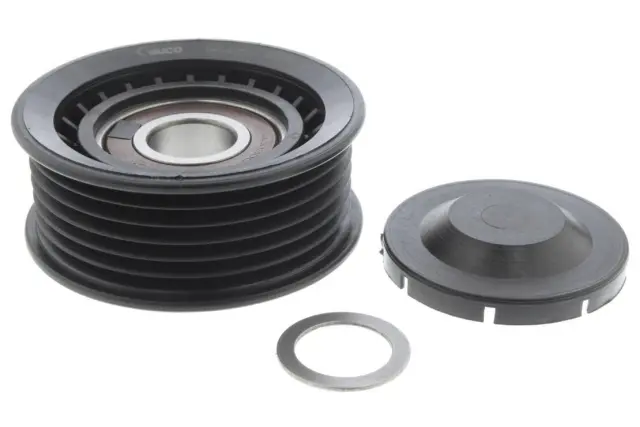 V450103 - Engines &amp; Components: Deflection/Guide Pulley, V-ribbed belt for Vaico Image