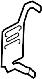 280391MA0A - Body: Mount Bracket for INFINITI: M35h, M37, M56, Q70, Q70L Image