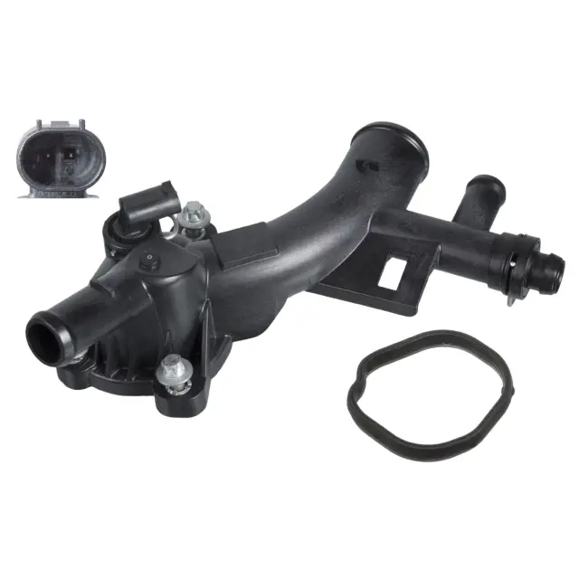 103086 - Cooling Systems: Febi 103086 Engine Coolant Outlet Flange for FEBI RUBBER CO Image