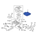 KL1Z7862901EE - Body: Cushion Cover for Ford: Expedition Image