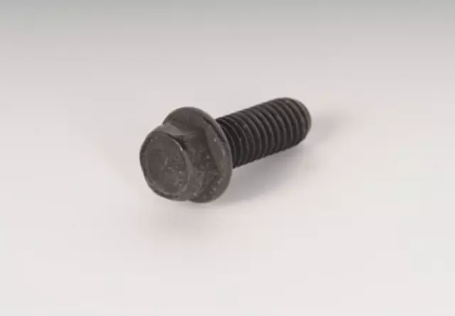 24211635 - Transmission: Multi-Purpose Bolt for Buick: Cascada, Century, Electra, Enclave, Encore, Envision, Envista, LaCrosse, LeSabre, Lucerne, Park Avenue, Reatta, Regal, Regal Sportback, Rendezvous, Riviera, Skylark, Terraza, Verano | Cadillac: 60 Special, Allante, Commercial Chassis, DeVille, Eldorado, Escalade, Fleetwood, Seville, XT4 | Chevrolet: Beretta, Blazer, Bolt EUV, Bolt EV, Captiva Sport, Celebrity, Corsica, Cruze, Cruze Limited, Equinox, Impala, Lumina, Lumina APV, Malibu, Monte Carlo, Silverado 1500, Sonic, Tahoe, Traverse, Trax, Uplander, Venture | GMC: Acadia, Sierra 1500, Terrain, Yukon | Oldsmobile: 88, 98, Achieva, Aurora, Cutlass Ciera, Cutlass Cruiser, Cutlass Supreme, Delta 88, Intrigue, LSS, Regency, Silhouette, Toronado | Pontiac: 6000, Aztek, Bonneville, G6, Grand Am, Grand Prix, Montana, Trans Sport | Saturn: Aura, Relay Image