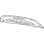 3F1Z8327AA - Body: Radiator Support Air Deflector for Ford: Taurus | Mercury: Sable Image