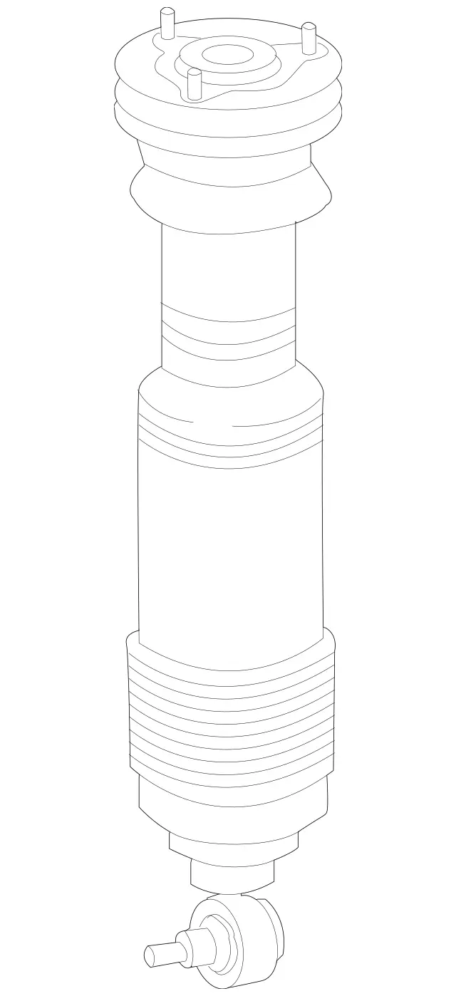 2303206713 - : Suspension Strut                         for Mercedes-Benz: SL 55 AMG&amp;reg;, SL 550, SL 600, SL 65 AMG&amp;reg; Image