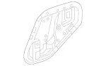 2057206420 - Driver Door: Seal, Driver Door for Mercedes-Benz Image