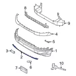 M1PZ17K945AAPTM - : Applique for Ford: Bronco Sport Image
