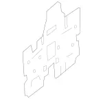 9066820804 - : Cluster Bezel Insulation for Mercedes-Benz: Sprinter 2500, Sprinter 3500 Image