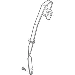 JL1Z78611B64AG - Body: Lap &amp; Shoulder Belt for Lincoln: Navigator Image