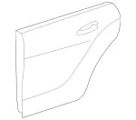 218730120564 - : Door Shell for Mercedes-Benz Image