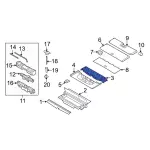 7L1Z4045455AA - Body: Floor Cover for Ford: Expedition | Lincoln: Navigator Image