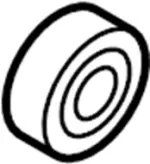 38440EA000 - : Bearing for Infiniti Image