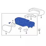 NL1Z17682XA - : 2022-2024 Ford Expedition - Mirror Assembly for Ford: Expedition Image