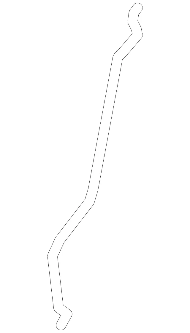 2387224500 - Front Doors: Link Rod for Mercedes-Benz: E400, E450, E53 AMG Image image