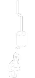 2577205209 - Front Doors: Securing Rod for Mercedes-Benz Image