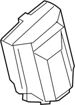 284B84GA0A - : Controller Front Cover for INFINITI: Q50 Image