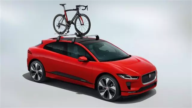 Wheel Mounted Roof Cycle Carrier - Jaguar (T2H45727)