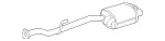 1704901021 - Exhaust: Exhaust Muffler for Mercedes-Benz Image
