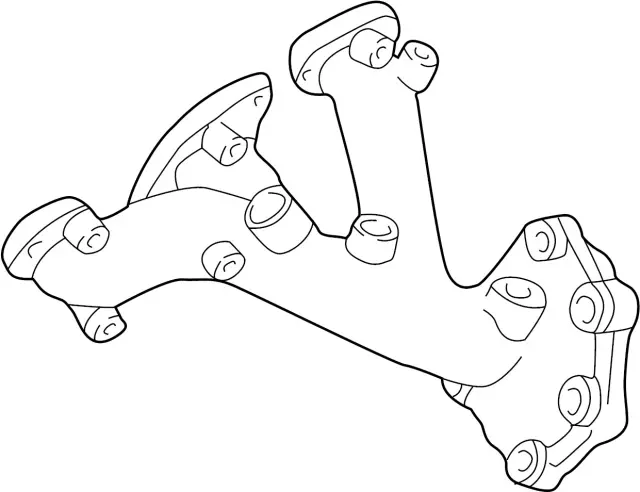 140042W600 - : Exhaust Manifold for INFINITI: QX4 Image