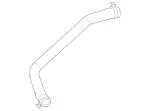 9108303300 - HVAC: Hose for Mercedes-Benz: Sprinter 1500, Sprinter 2500, Sprinter 3500, Sprinter 3500XD Image