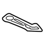 7L7Z78045G34AA - Body: Mat for Lincoln: Navigator Image