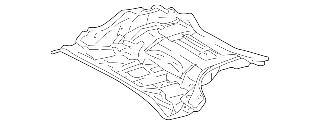 2036100861 - Substructure: Floor for Mercedes-Benz: 180C, C230, C240, C280, C32 AMG, C320, C350, C55 AMG, CLK63 AMG Image image