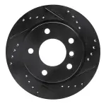 63331042R - : DFC Brake Rotor - Drilled and Slotted - Black for DYNAMIC FRICTION Image