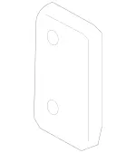 9067660600 - : Stop Plate for Mercedes-Benz: Sprinter 1500, Sprinter 2500, Sprinter 3500, Sprinter 3500XD, Sprinter 4500 Image