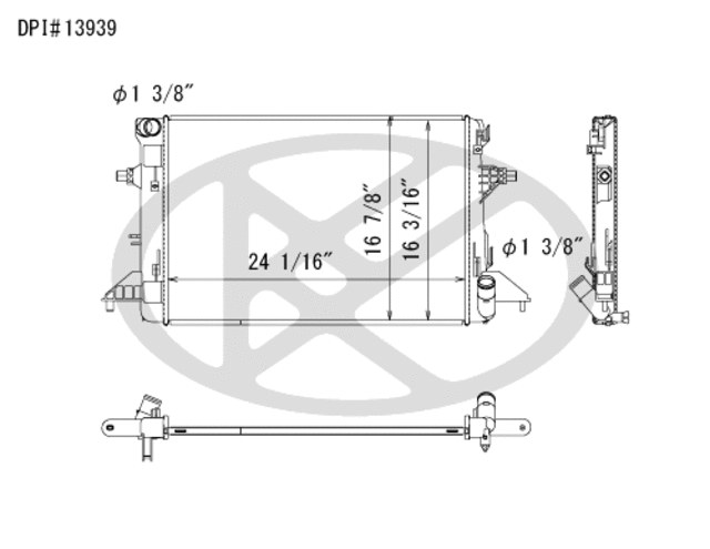 A13939 - Cooling Systems: Koyorad Radiator for Koyo Image