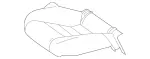 29092065043D66 - Body: Cushion Cover for Mercedes-Benz Image
