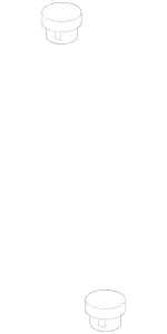 2721410487 - Chassis Sheet Metal Parts/Air Intake: Buffer for Mercedes-Benz: 250, 300S, AMG GT, AMG GT Black Series, AMG GT C, AMG GT R, AMG GT S, C400, C43 AMG, C450 AMG, C63 AMG, CL63 AMG, CLS400, E400, E43 AMG, E450, E63 AMG S, GL450, GLC43 AMG, GLE400, GLE43 AMG, GLE450 AMG, GLE550e, GLS450, ML400, S350, S400, S450, S500, S550, S550e, S600, S63 AMG, SL400, SL450, SL65 AMG, SLC43 AMG, SLS AMG Image