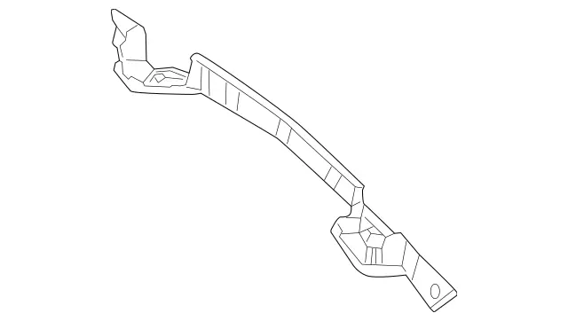 1666900064 - Trim and Lining: D-Pillar Cover for Mercedes-Benz: GL350, GL450, GL550, GL63 AMG, GLS350d, GLS450, GLS550, GLS63 AMG Image image