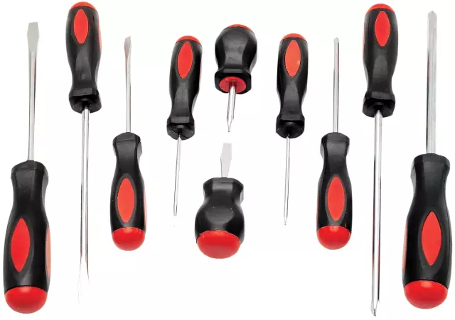 1909 - : Ergonomic Bi-Material Handles. Chrome Plated Alloy Steel Shafts. for Performance Tool Image