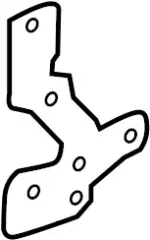 489884GF1E - Steering: Bracket for Infiniti Image