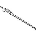 GD9Z5422404ADPTM - Body: Handle, Outside for Lincoln: Continental Image