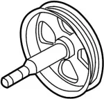 49586AL500 - : Pulley for INFINITI: G35 Image