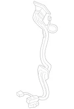 2055400827 - Electrical Equipment and Instruments: Electrical Wiring Harness for Mercedes-Benz: C350e Image