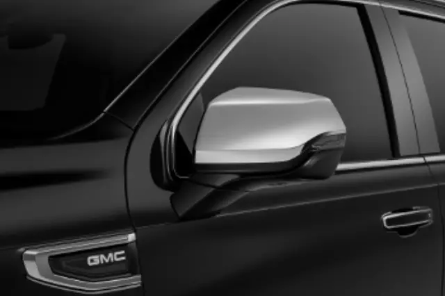 84703354 - Exterior: Outside Rearview Mirror Covers in Chrome for GM Image