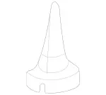 213782260065 - Sliding/Tilting Roof: Support for Mercedes-Benz: 180b, 300C, 300CD, C300, C43 AMG, C63 AMG S E Performance, E300, E350, E43 AMG, E53 AMG, E63 AMG S, EQB 250+, EQB 300, EQB 350, GLA250, GLA35 AMG, GLA45 AMG, GLB250, GLB35 AMG Image