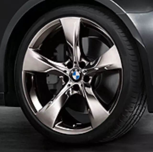 36112157607 - Wheels: Star Spoke 311 In Mid-Night Chrome for BMW: 740i, 740Li, 750i, 750i xDrive, 750Li, 750Li xDrive Image