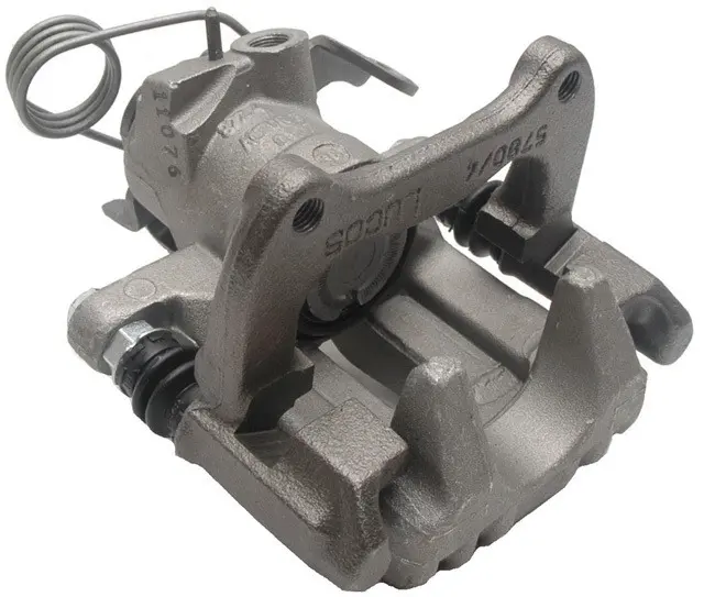 FRC11076 - Brakes &amp; Brake Parts: Raybestos R-Line Reman Semi-Loaded Caliper &amp; Bracket Assy for Raybestos Brakes Image