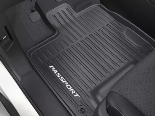 8P17TGS110A - Interior: All Season Floor Mats - Gray Logo for Honda: Passport Image
