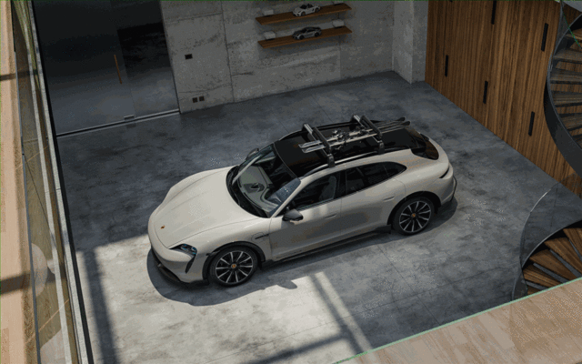 Ski/Snowboard Rack - Porsche (95B-044-830)