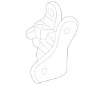 2927200137 - Driver Door: Hinge for Mercedes-Benz Image